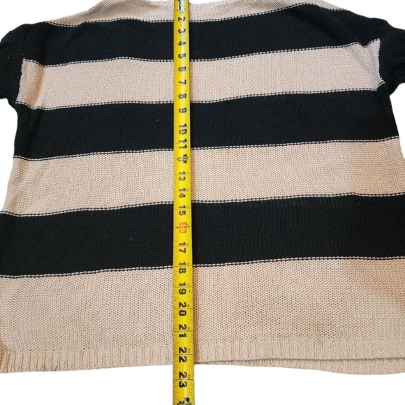 Ann Taylor striped knit sweater Size M - Picture 9 of 9